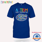 NCAA Florida Gators Autism Accept Understand Love T-Shirt