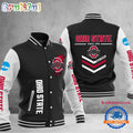 NCAA Ohio State Buckeyes Personalized Sporty Varsity Baseball Jacket