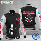 NCAA Ohio State Buckeyes Personalized Sporty Varsity Baseball Jacket
