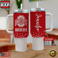 NCAA Ohio State Buckeyes Custom Name Stanley Diamond Tumbler 40oz