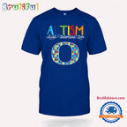 NCAA Oregon Ducks Autism Accept Understand Love T-Shirt
