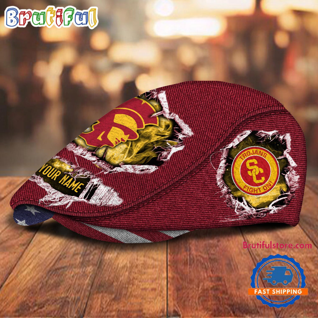 NCAA USC Trojans Sport Team Design Jeff Cap