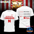 Nebraska Cornhuskers NCAA Heartbeat Unisex 3D Shirt