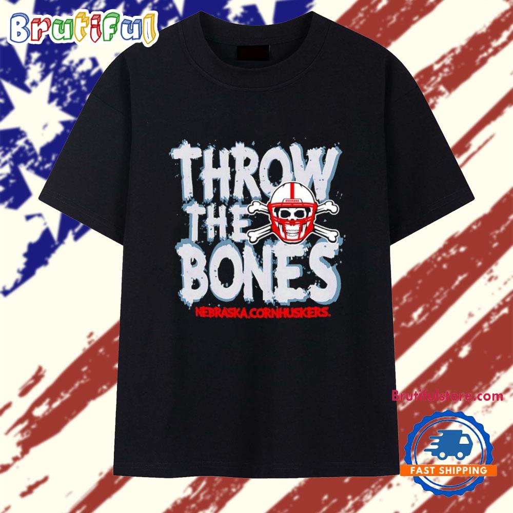 Nebraska Cornhuskers Throw the Bones T Shirt