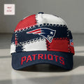 New England Patriots Premium Patchwork Embroidered Snapback Cap