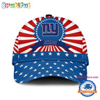 New York Giants American Flag Pattern Independence Day Baseball Cap