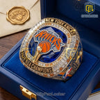 New York Knicks 2025 NBA Championship Gold Ring