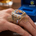 New York Knicks 2025 NBA Championship Gold Ring
