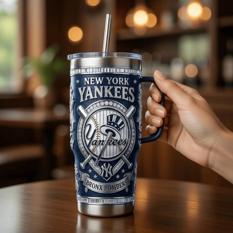 New York Yankees Bronx Bombers Tumbler