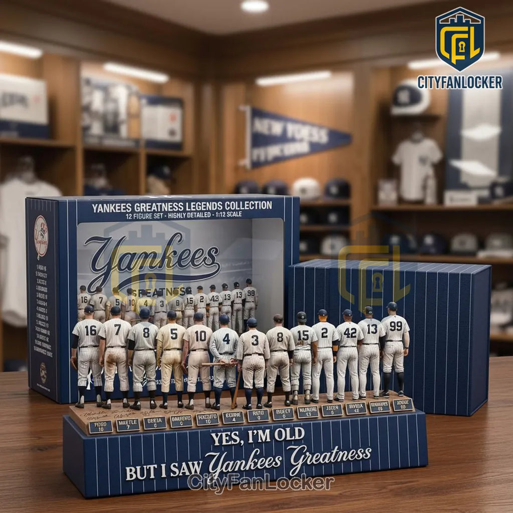 New York Yankees Greatness Legends Commemorative Figure Set