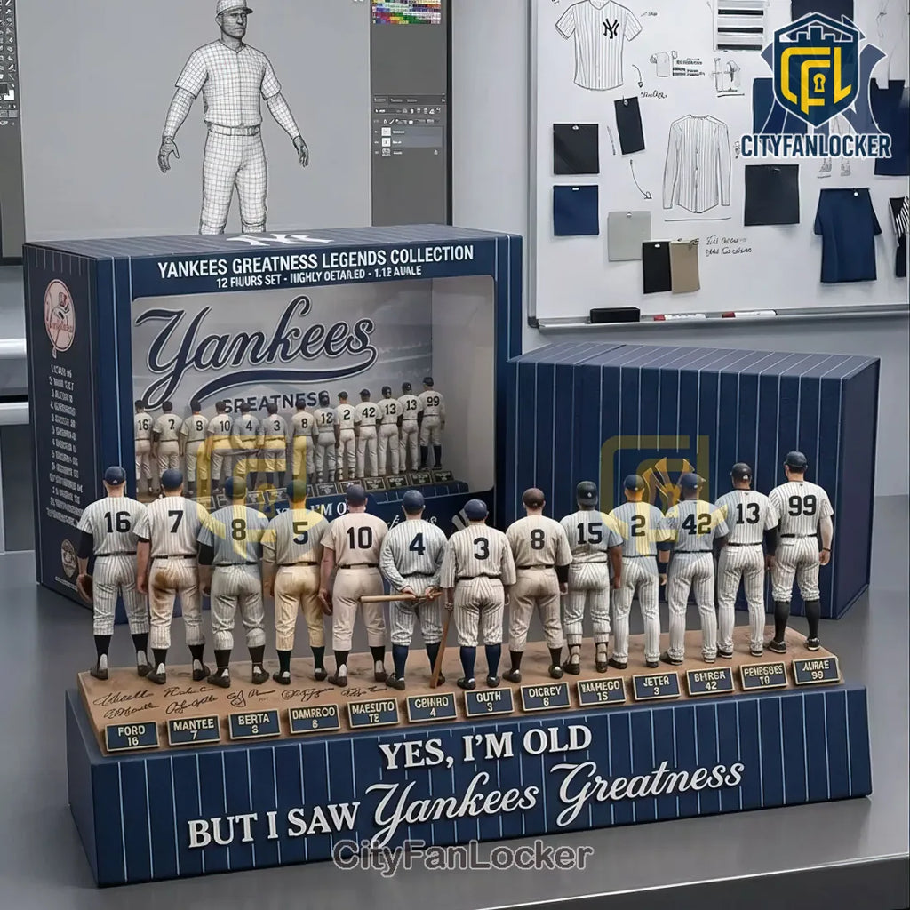 New York Yankees Greatness Legends Commemorative Figure Set