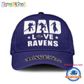 NFL Baltimore Ravens Dad Love Best Father’s Day Baseball Cap