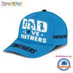 NFL Carolina Panthers Dad Love Best Father’s Day Baseball Cap