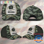 NFL Chicago Bears Camo Hunting Custom Name Classic Cap