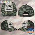 NFL Washington Commanders Camo Hunting Custom Name Classic Cap