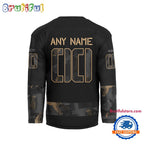 NHL Anaheim Ducks Military Appreciation Design Hockey Jersey