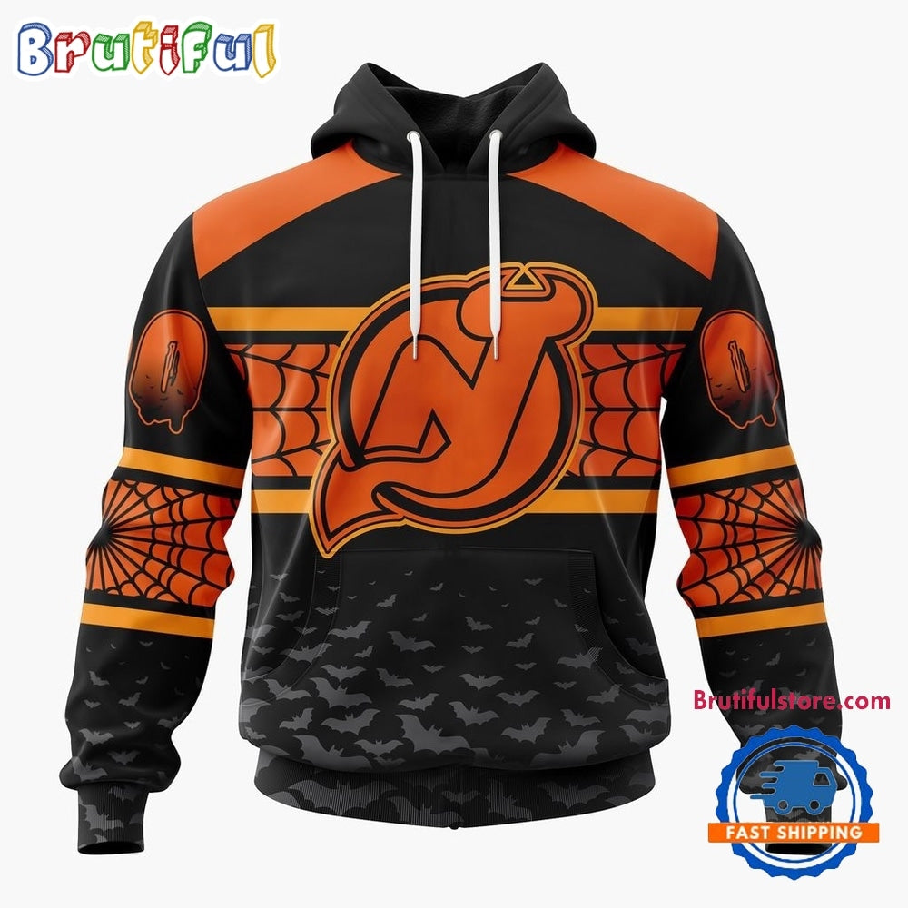 NHL New Jersey Devils Halloween Design Personalized Hoodie, T Shirt, Sweatshirt