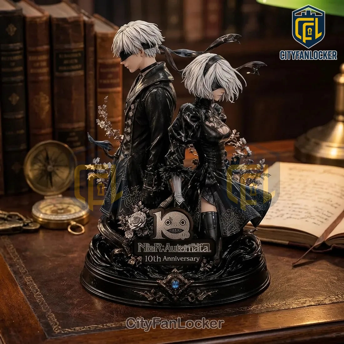 NieR: Automata 10th Anniversary Deluxe Diorama Figure