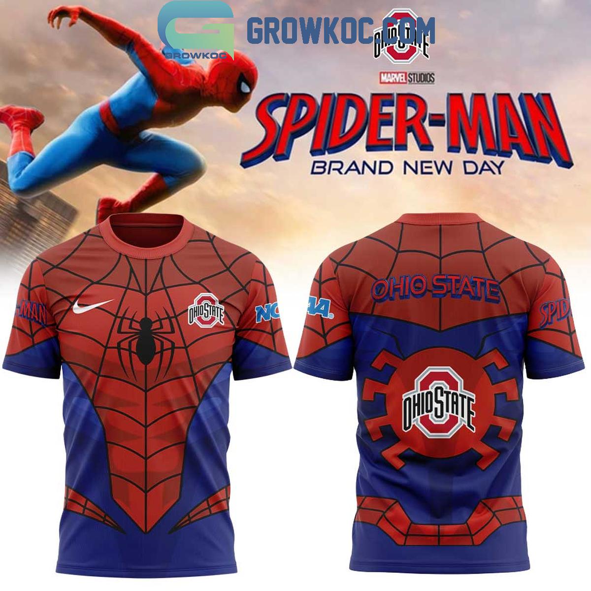 Ohio State Buckeyes Spider Man 2026 Brand New Day Hoodie Shirt