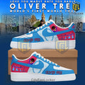 Oliver Tree Madly Blue Chaos Custom Air Force 1 Shoes