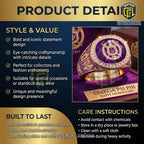 Omega Psi Phi Fraternity Premium Father’s Day Ring