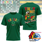 Oregon Ducks Juneteenth Freedom Day 3D Shirt