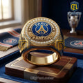 Paris Saint-Germain Champions 2025 2026 Engraved Gold Ring