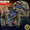 Personalized NFL Buffalo Bills Bomber Jacket Iconic Bomber Look