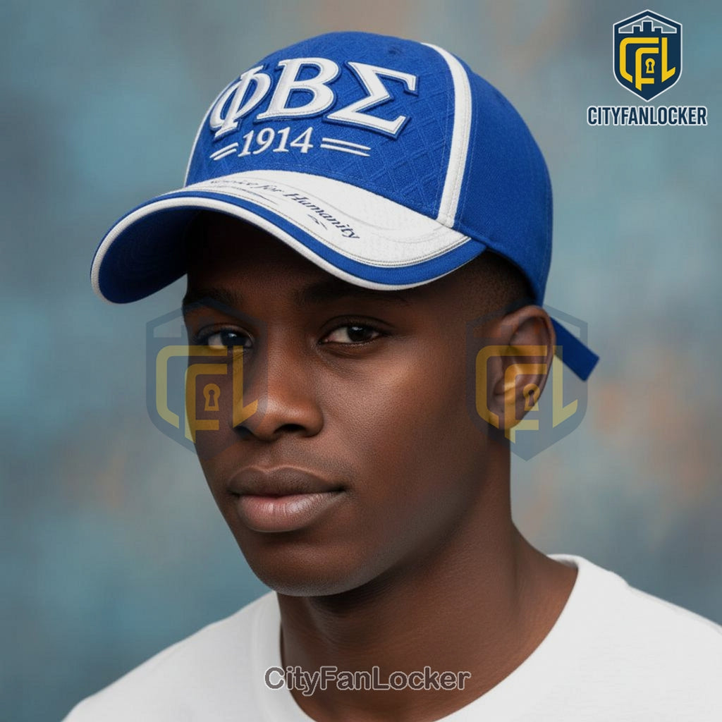 Phi Beta Sigma Inspired Texture Design Culture for Service Baseball Cap