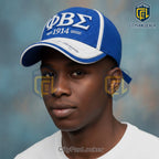 Phi Beta Sigma Inspired Texture Design Culture for Service Baseball Cap