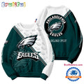 Philadelphia Eagles 2025 NFL Customized Round Neck Sweatshirt