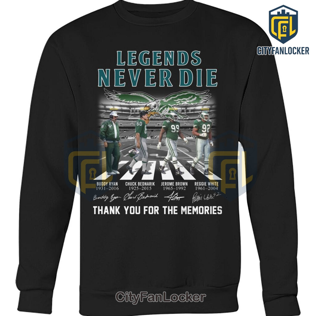 Philadelphia Eagles Legends Never Die T-Shirt