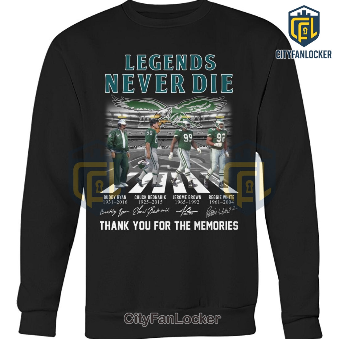 Philadelphia Eagles Legends Never Die T-Shirt