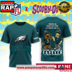 Philadelphia Eagles x Scooby Doo Premium Custom Name 3D Shirt
