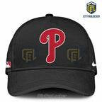 Philadelphia Phillies Custom Black Personalized Baseball Jersey