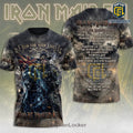 Premium Iron Maiden Run For Your Lives 2026 Tour Shirt