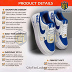 Premium Phi Beta Sigma Greek Air Force 1 Royal Blue Custom Shoes