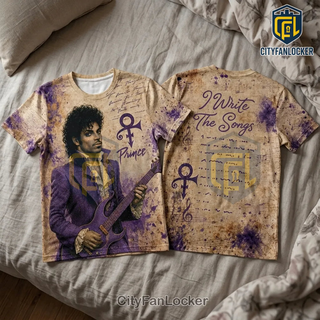 Prince I Write The Songs Limited Edition T-Shirt