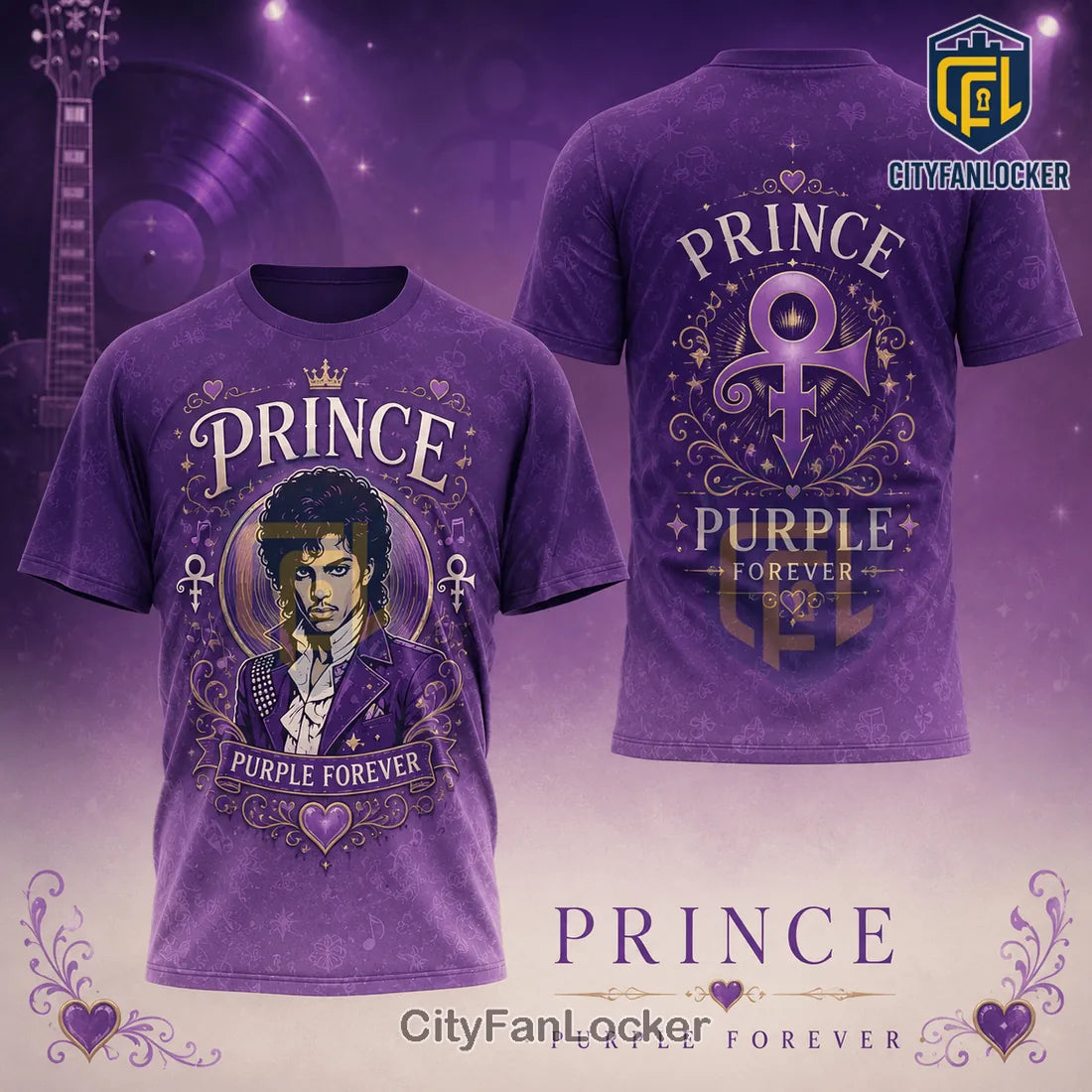 Prince Purple Forever 2026 Music Legend Shirt