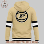 Purdue Boilermakers Classic Old Gold Uniform Hoodie
