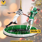 Philadelphia Eagles Christmas Ornaments
