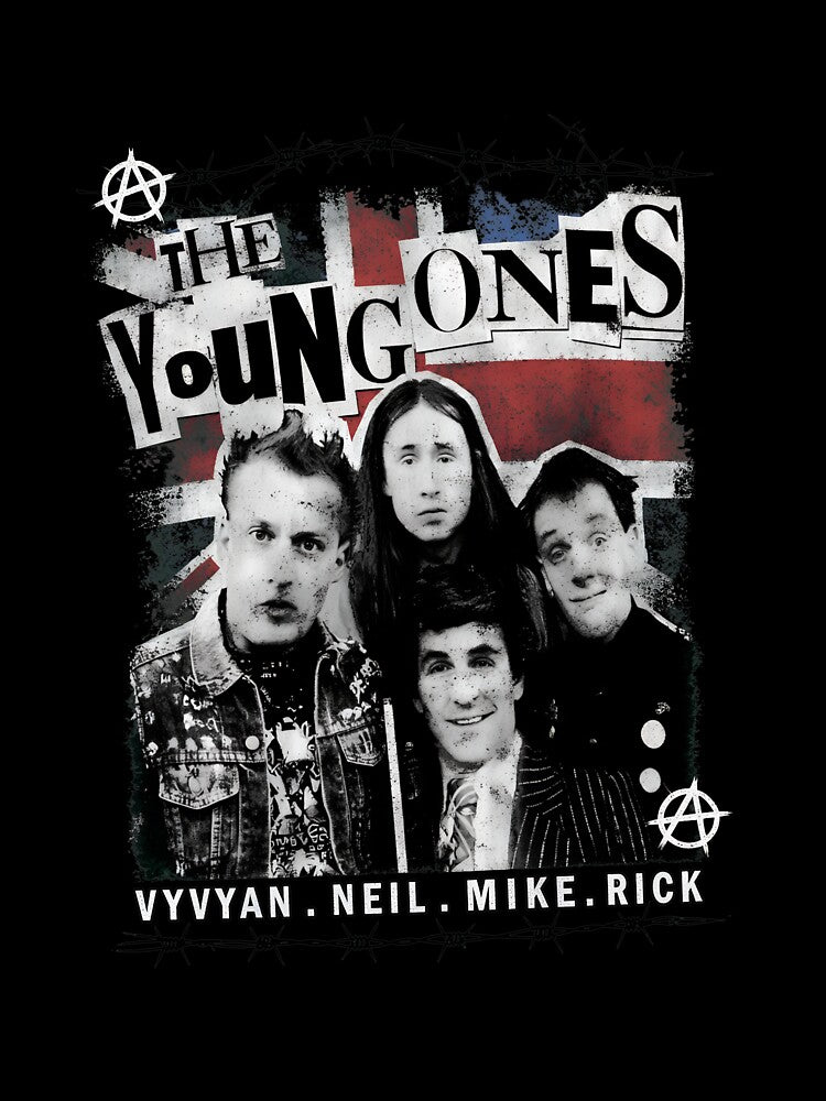 Retro UK Comedy Punk Band Style Shirt
