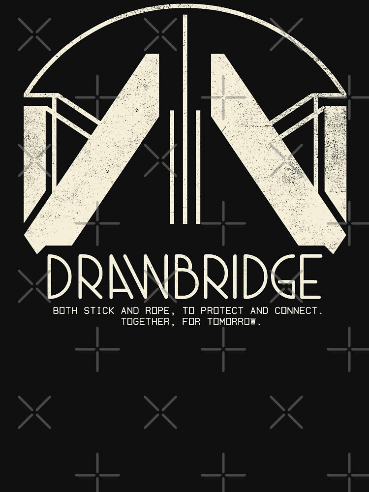 Distressed Drawbridge Stranding Gamer Shirt