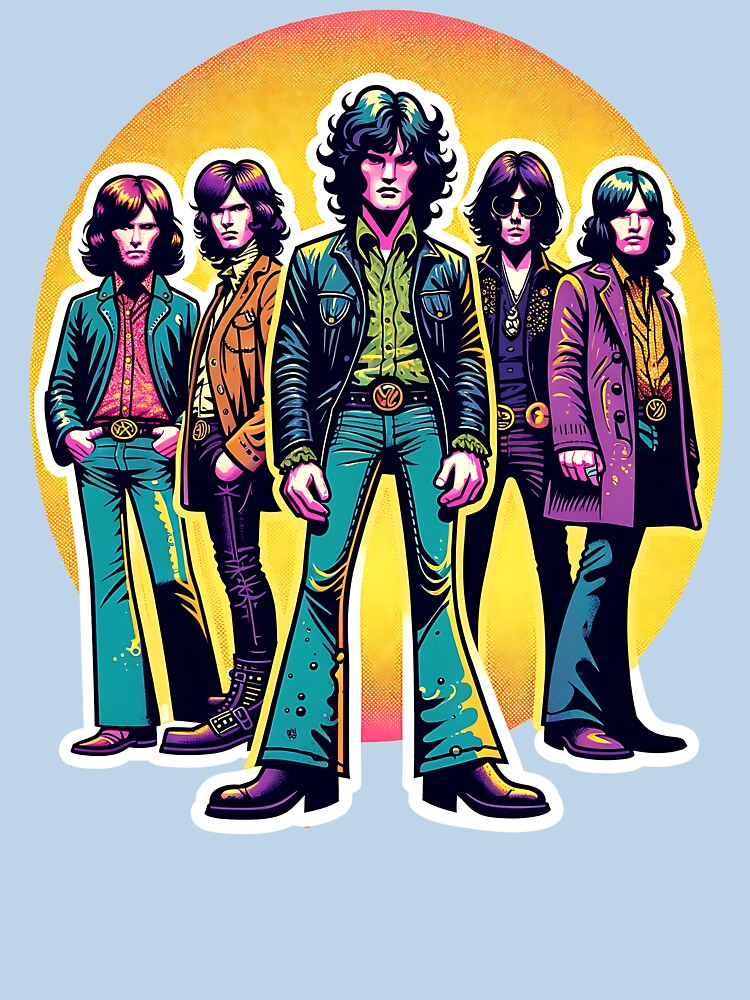 The Doors - Cartoon Shirt