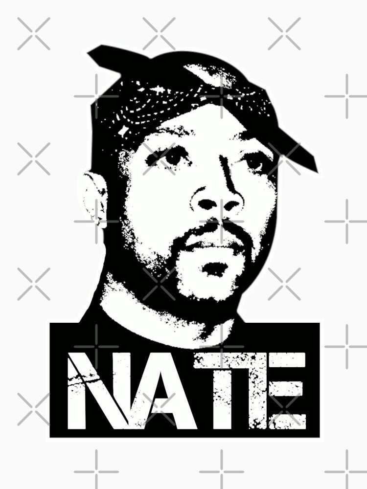 Nate Dogg Black White Shirt