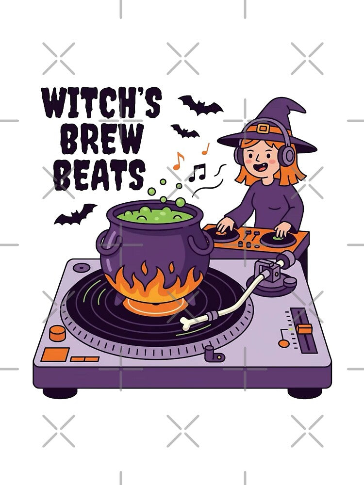 With's Brew Beats Turntable Halloween Shirt