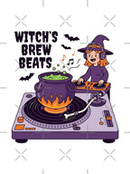 With's Brew Beats Turntable Halloween Shirt