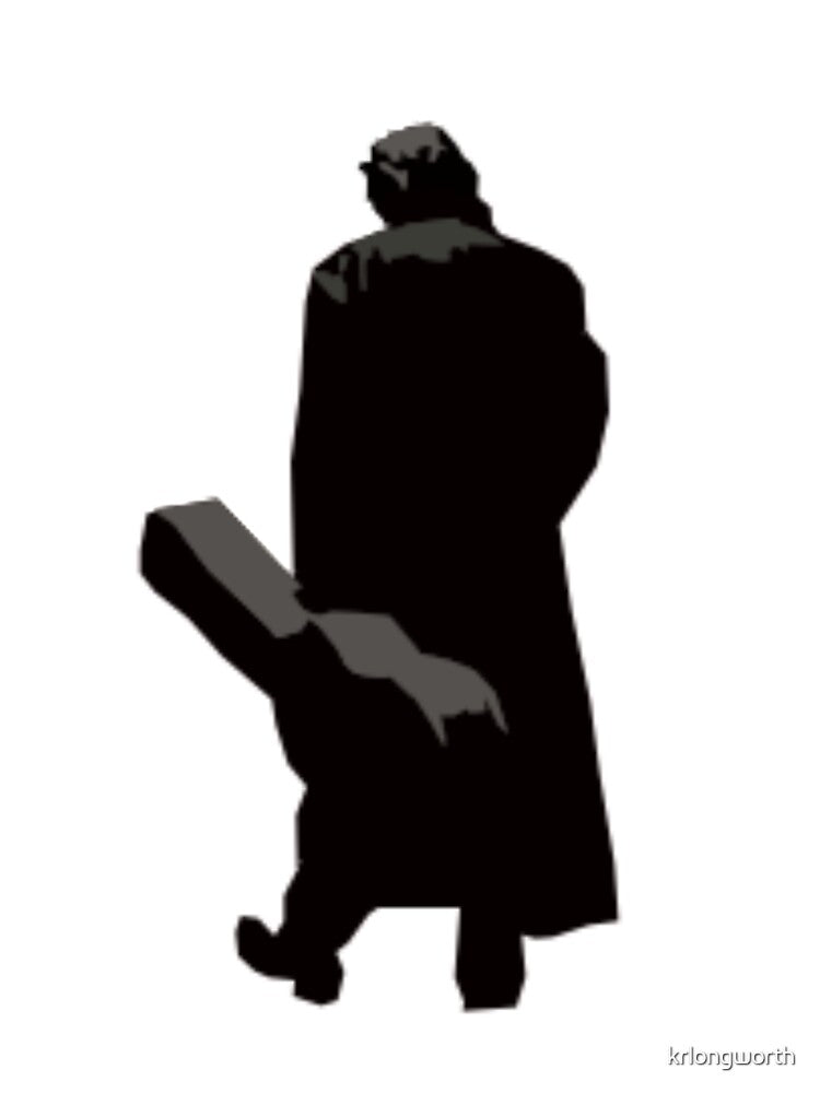 Johnny Cash Man In Black Shirt