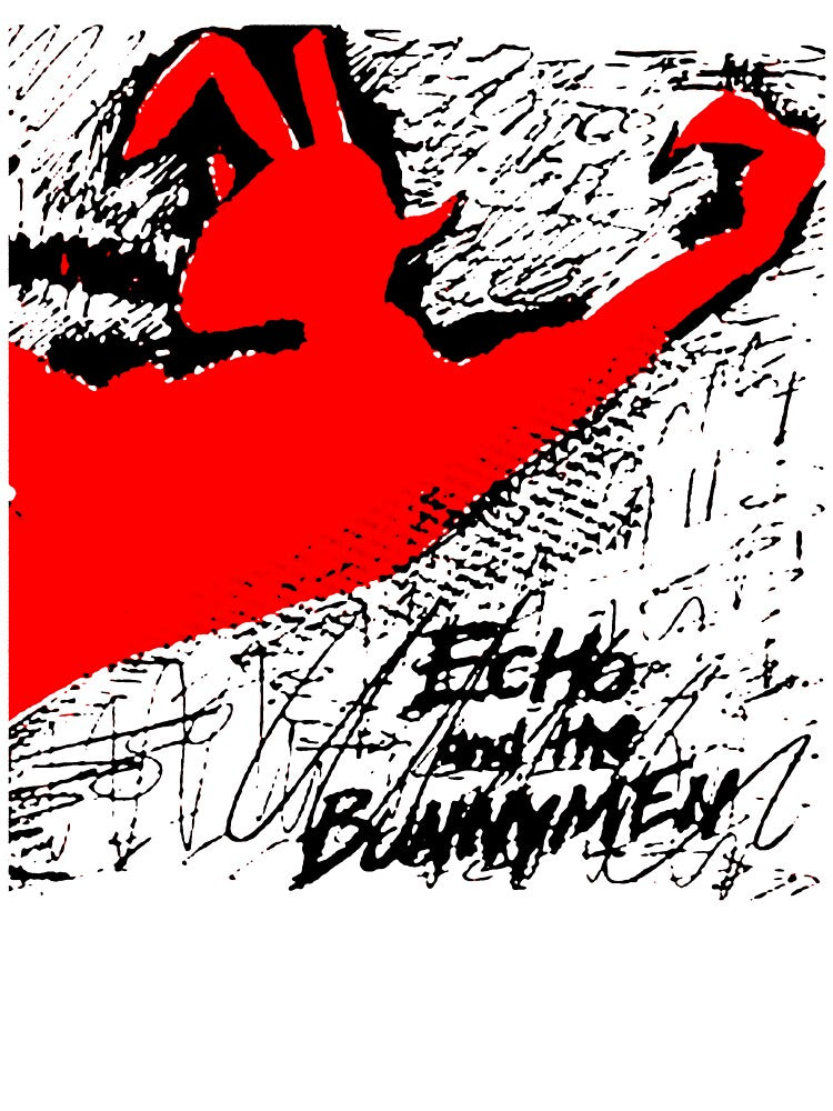 New Wave Red Silhouette WIth Scratch Shirt