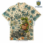 Rat Fink Kustom Kulture Premium Tropical Hawaiian Shirt